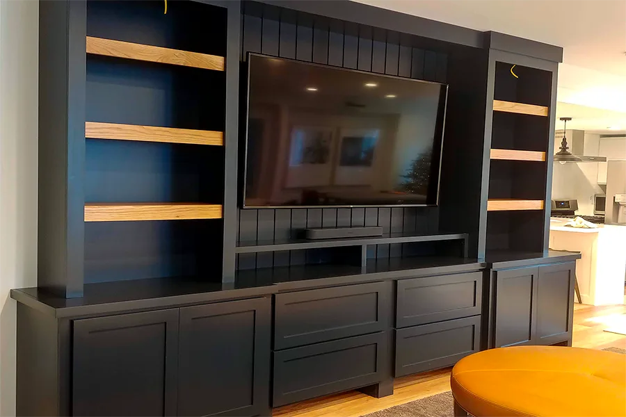 Custom media wall